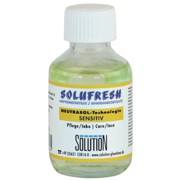 Solufresh Duftkonzentrat Care Sensitiv in 100ml Flasche.