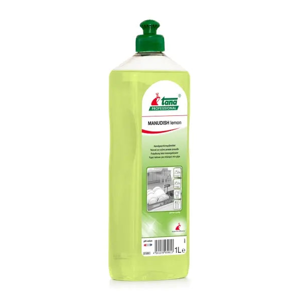 Manudish Lemon Spülmittel in 1L Flasche