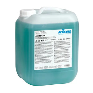 10L Kanister von Clarida Care für hygienische Reinigung und Desinfektion ohne Rückstände.