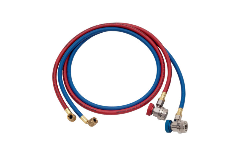 Schwarzes Klimatechnik-Kfz-Zubehörteil mit mehreren Anschlussstellen und Kabeln sichtbar