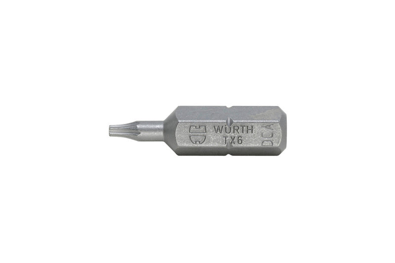 Bit TX-BIT-TX6-1/4ZO-L25MM     Verpackungsinhalt    10 Einheit