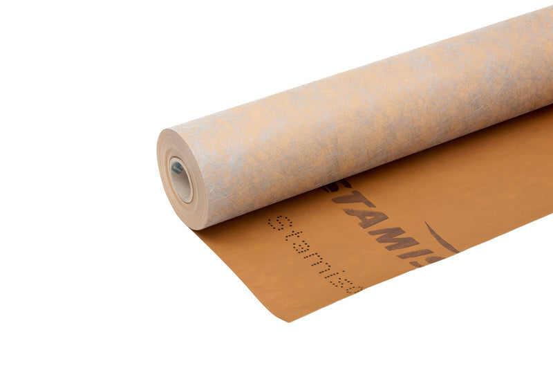 Dachbahn der STAMISOL-Linie in grau, robust und witterungsbeständig für Bauprojekte.