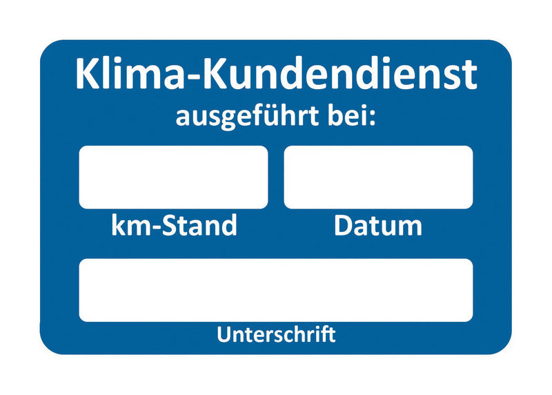 Inspektionsaufkleber Kfz KDEDIENSTKLEB - Marktplatz24