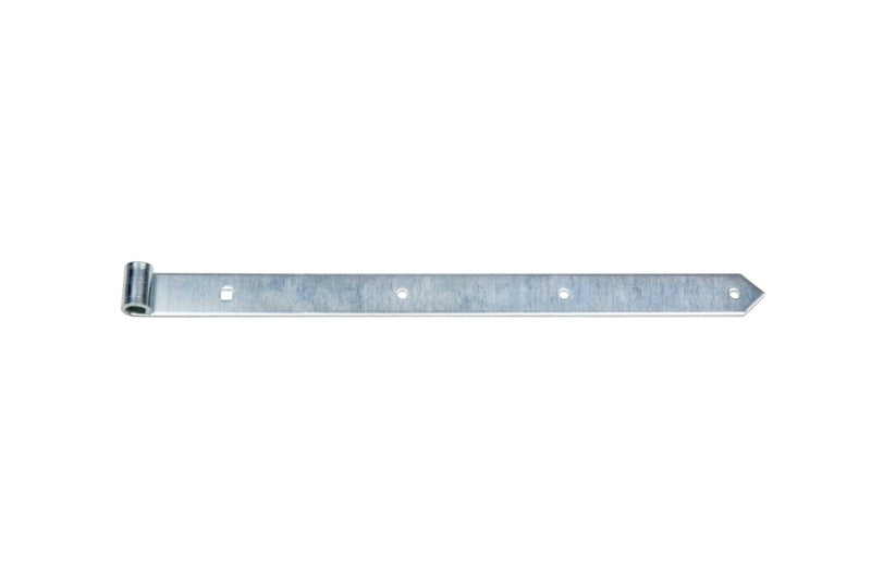 Robustes Ladenband aus zinkbeschichtetem Stahl mit 16 mm Durchmesser und glatter Oberfläche.