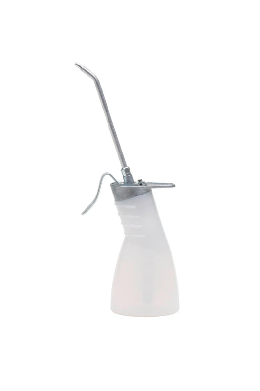 Ölkanne-WRKSTOELR aus korrosionsbeständigem Material mit ergonomischem Griff und 1 Liter Fassungsvermögen.