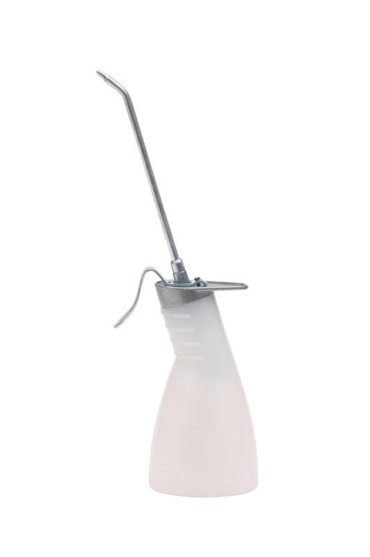 Ölkanne-WRKSTOELR aus korrosionsbeständigem Material mit ergonomischem Griff und 1 Liter Fassungsvermögen.