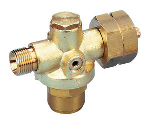 Druckregler für Löttechnik mit Manometer, Sicherheitsventil und robustem Gehäuse.