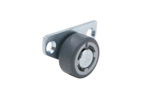 Robuste Möbelrolle BETTKASTROLL mit Festsitzmechanismus und leisen, drehbaren Rollen für Möbeltransport.