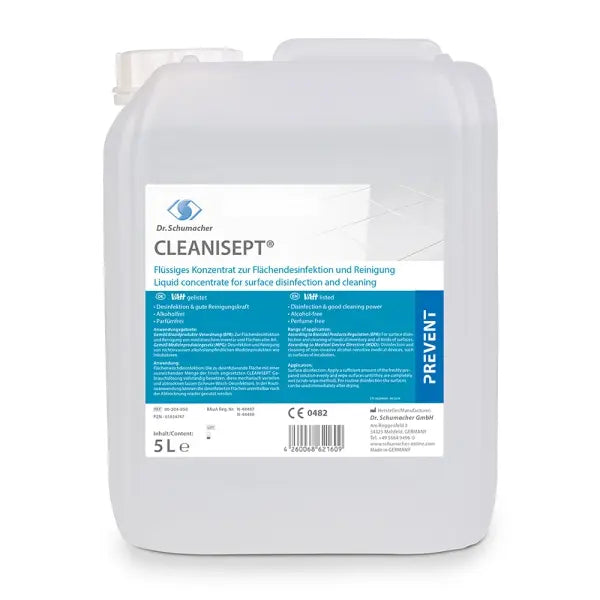 Cleanisept, 5L canister BAuA Reg No.: N-48488
