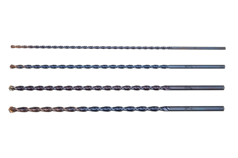 Mehrzweckbohrer Sortiment BO mit verschiedenen Bohrern und transparenter Aufbewahrungsbox.