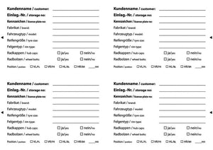 Schlaufe zur sicheren Befestigung und Handhabung von Fahrzeugrädern, robust und vielseitig einsetzbar.