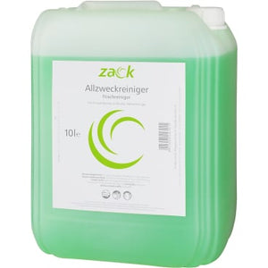 Zack Allzweckreiniger in einem 10L grünen Kanister.