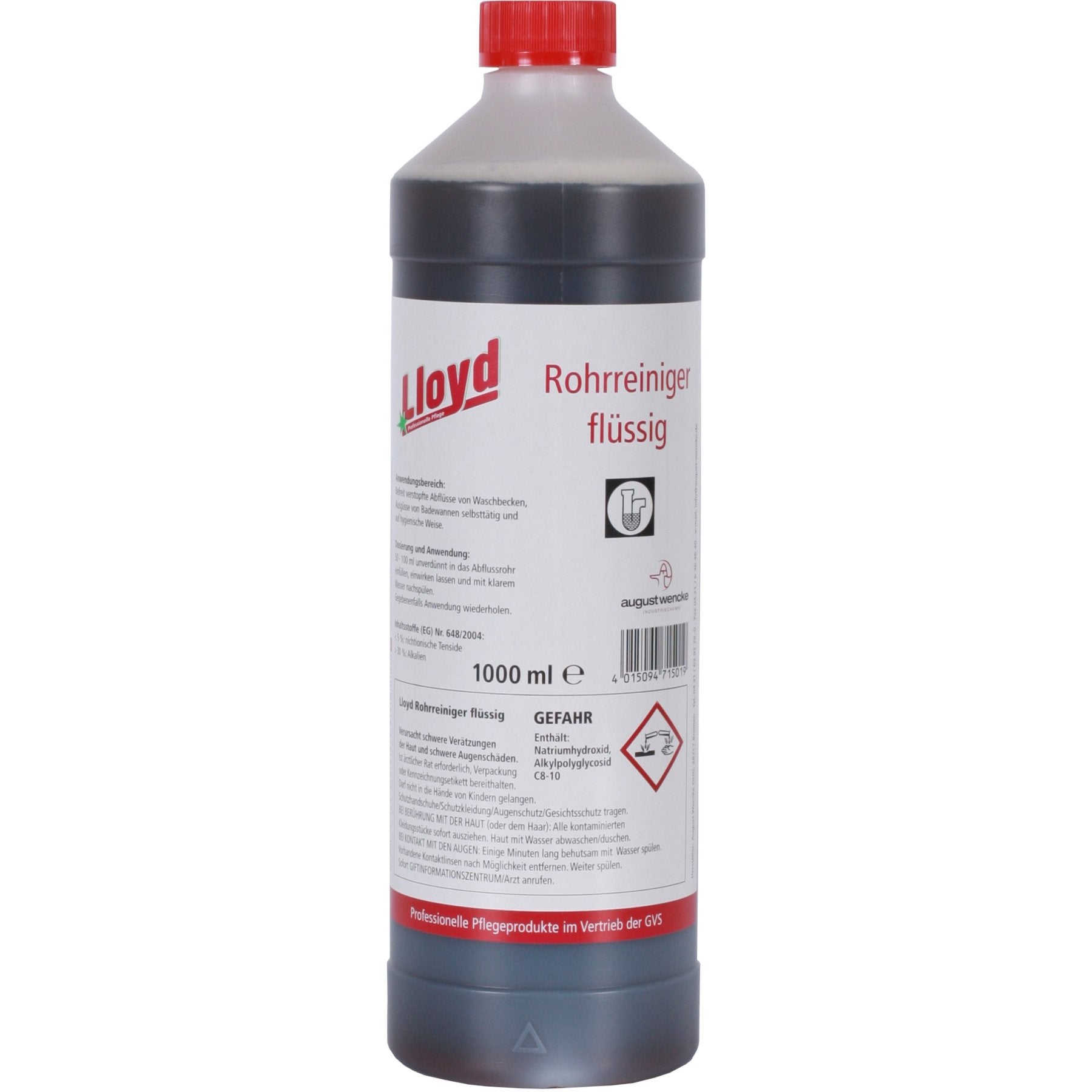 منظف ​​مصارف سائل من لويد، زجاجة سعة 1 لتر