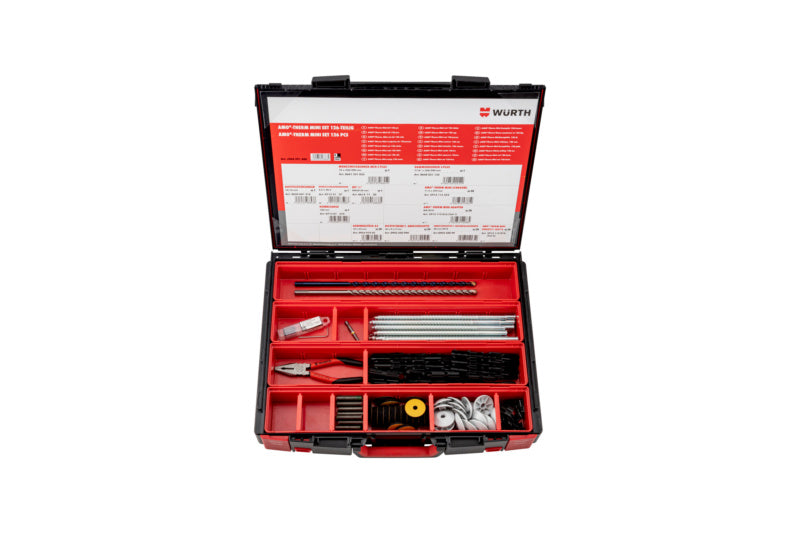AMO-Max/Therm Abstandsmont.sys. Sort/Set-AMOTHERM-MINI-SET-126TLG     Verpackungsinhalt    1 Einheit