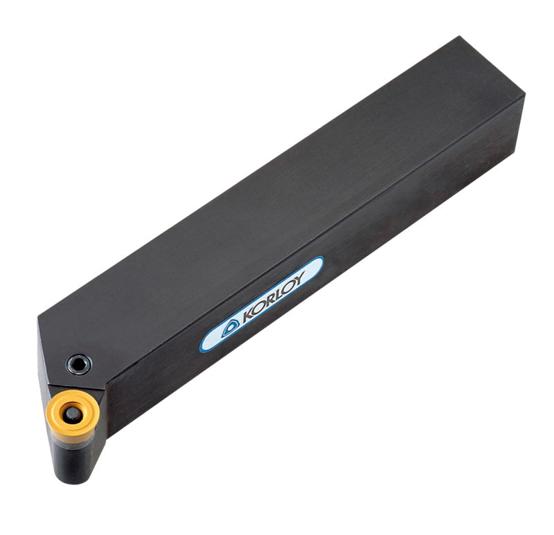 Klemmhalter für RC Wendeschneidplatte KLEHALT aus Werkzeugstahl mit ergonomischem Design.