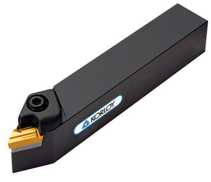 Klemmhalter für KN Wendeschneidplatten KLEHALT aus Werkzeugstahl mit ergonomischem Design.