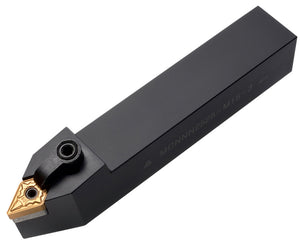 Robuster Klemmhalter aus Stahl für DN Wendeschneidplatten mit Korrosionsschutzbeschichtung.