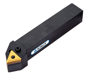 Klemmhalter für TN Wendeschneidplatte KLEHALT aus robustem Metall mit kompakter Bauweise.