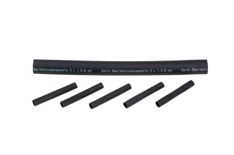 Schlauch mit einem Durchmesser von 5 x 10 mm, temperatur- und druckbeständig.