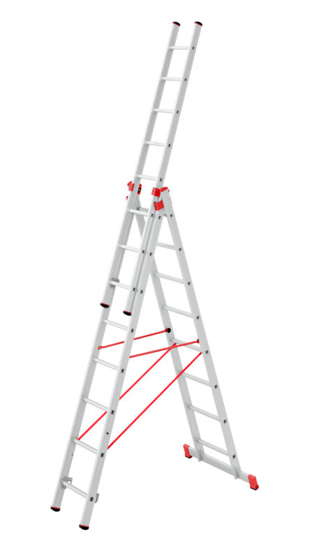 Allzweckleiter-ALLZWLEI-3TLG-ALU-3X8SPRO     Verpackungsinhalt    1 Einheit