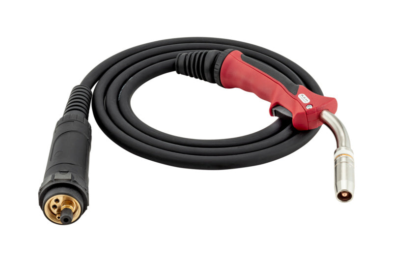 MIG/MAG welding accessory kit including various tools and components for welding tasks.