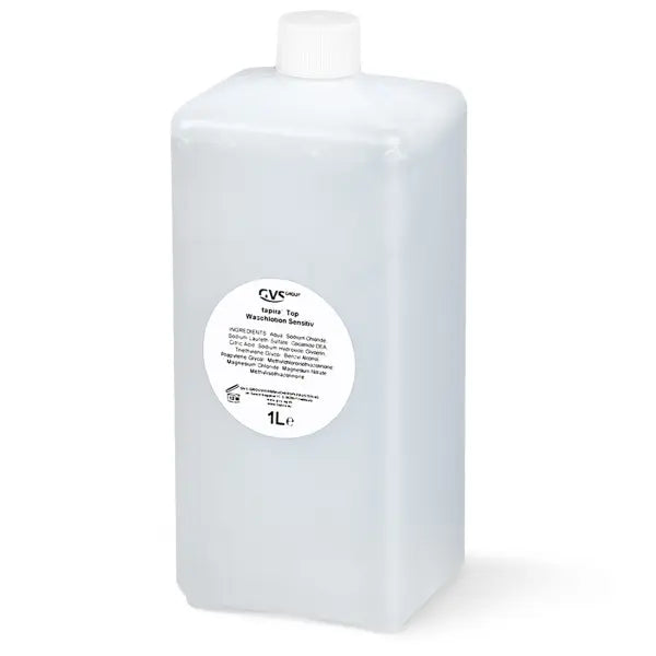 Tapira Waschlotion Sensitiv in einer 1L Euroflasche.