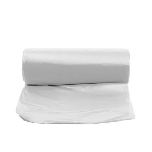 Rolle transparenter Müllbeutel aus HDPE, 60 Liter Volumen