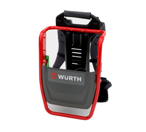 Akku Betonrüttler BETRUTLR mit ergonomischem Griff und kabellosem Design für Betonverdichtung.