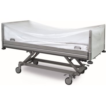 UNIVERSAL Bettenabdeckhauben – HDPE Transparent, 3200x950 mm, 10 µm Dick