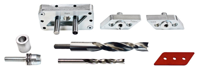 8-teiliges Waschdüsenreparaturset für Ford mit verschiedenen Ersatzteilen in kompakter Verpackung