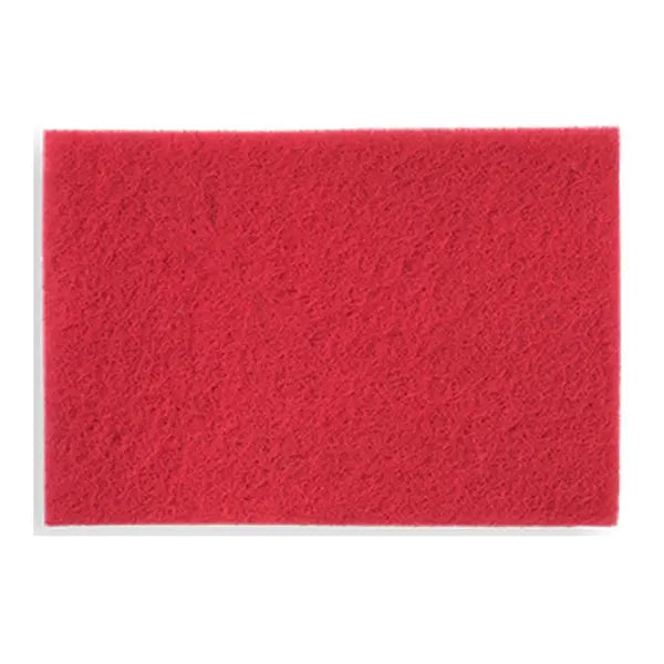 Rotes Reinigungspad 190 x 340 mm