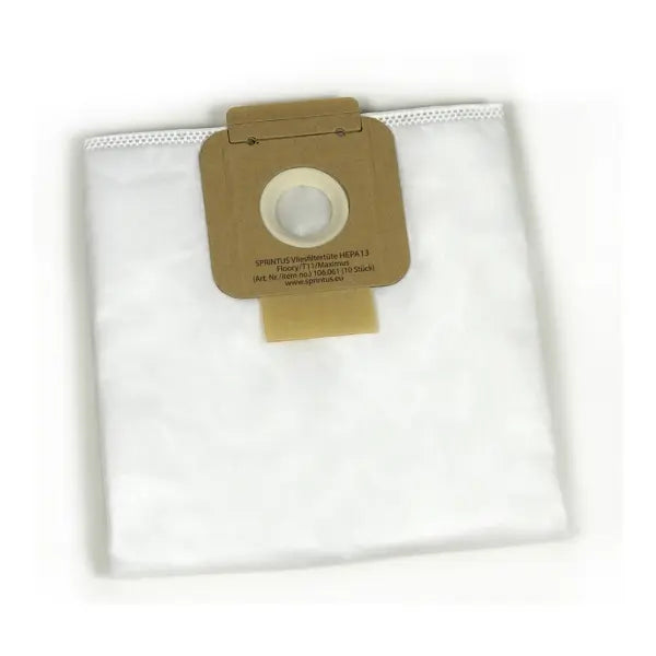 Vliesfiltertüte Sprintus ERA für Staubsauger Floory mit HEPA 13 Filter.