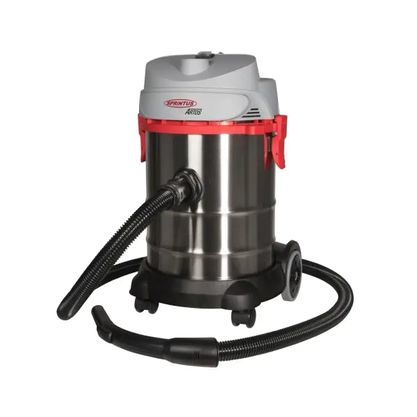 Artos Nass-/Trockensauger 30L mit 1200W Motor und Edelstahlbehälter.