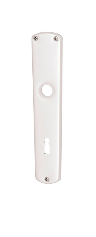 Langer Aluminium-Türdrücker mit ergonomischem Design für Wohn- und Privatbereich.