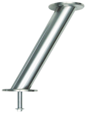 Matte Barkonsole in 45x170 mm mit 60-Grad-Winkel für stabile Küchenmontage.