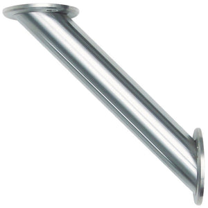 Matte Küchenkonsole mit 45 Grad Neigung und 180 mm Durchmesser für optimale Raumnutzung.