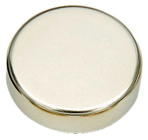 Scharnier-Nexis-Zubehör ZB Zierkappe in schlichtem Design aus korrosionsbeständigem Material.