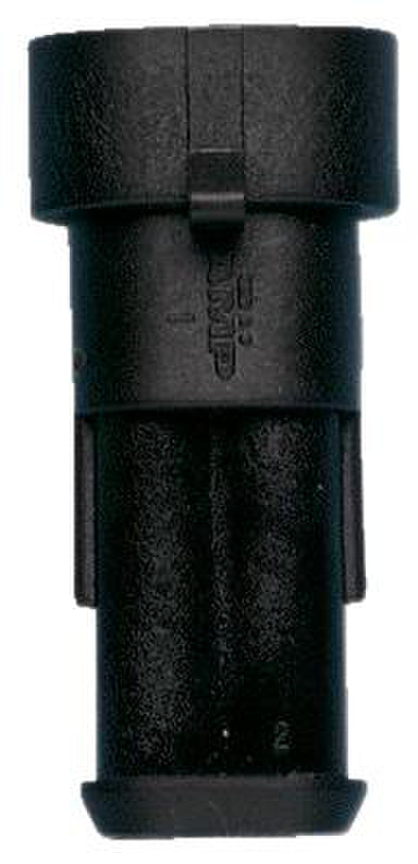 Stigehaeu-Wadi 2-fach Verteiler mit 10 Einheiten in weißem Kunststoffgehäuse.