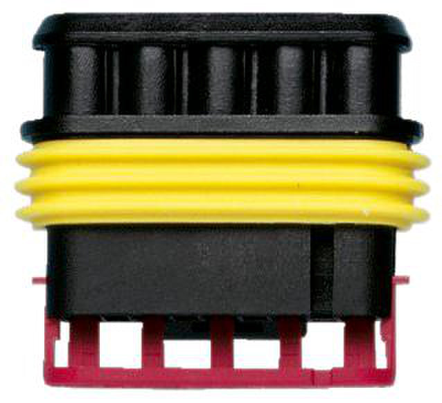 Bugehaeu-Wadi 5-fach Verteiler mit 4 Einheiten in weißem Kunststoffgehäuse