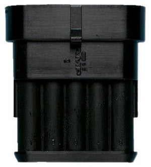 STIGEHAEU-WADI-5FACH VP with 4 connected units in a row, white plastic housing.