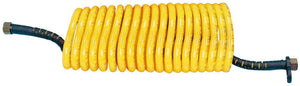 Yellow and black air suspension unit, 4.0 meters long, with visible connectors.