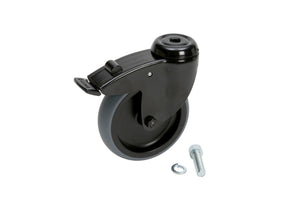 Werkstattwagen mit lenkbaren Rollen, integrierter Bremse und flexiblem Zubehör für Werkstattbedarf