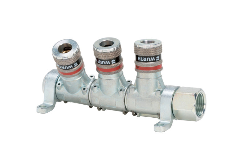 Verteilersystem Druckluft-VERTSYS-DL-3FACH-KUPPL-S2000-DMV3-G1/2ZO     Verpackungsinhalt    1 Einheit - Marktplatz24