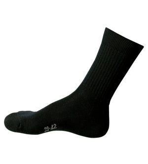 SOCKEN ROBUST 4ER PACK SCHWARZ 39-42