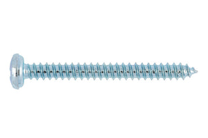 Edelstahlschraube mit Linsenkopf und Schlitzantrieb, korrosionsbeständig und robust.