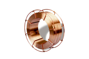 Schutzgas Schweißdraht ALMG5 in stabilem Korb, 7 kg Aluminium-Magnesium-Legierung.