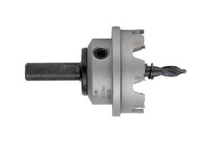 Lochsäge SAE aus hochlegiertem Schnellstahl mit scharfen Zähnen für präzise Ausschnitte.