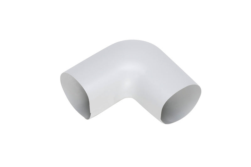 PVC-Folie Dämmstoff Formteil-PVC-(90GRD-BOG)-D180-(57/60X58)     Verpackungsinhalt    10 Einheit