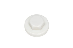 Abdeckkappe ABDEKA-KST-SW3/8-R9002-GRAUWEISS-D16/19 -->VP  300 Einheit