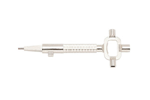 Profilzylinder Zubehör MESSSHSL-F.PRFLZYL-(TYPB)-ZD-LNG VP in robustem, korrosionsbeständigem Design.